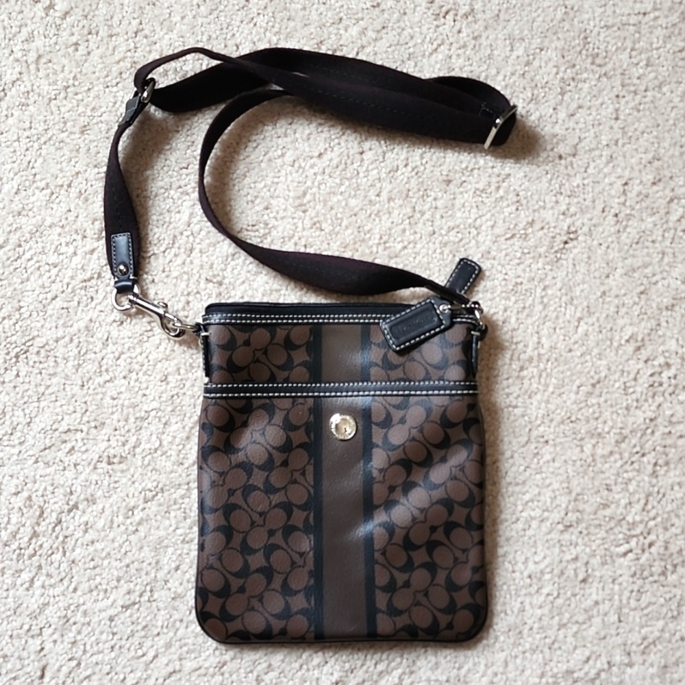 Coach Crossbody Brown Bag